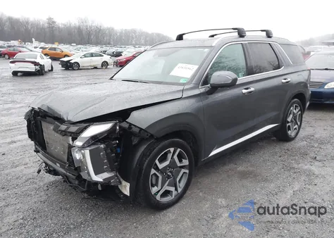 2024 Hyundai Palisade Sel from USA, damaged, VIN KM8R4DGE8RU808599
